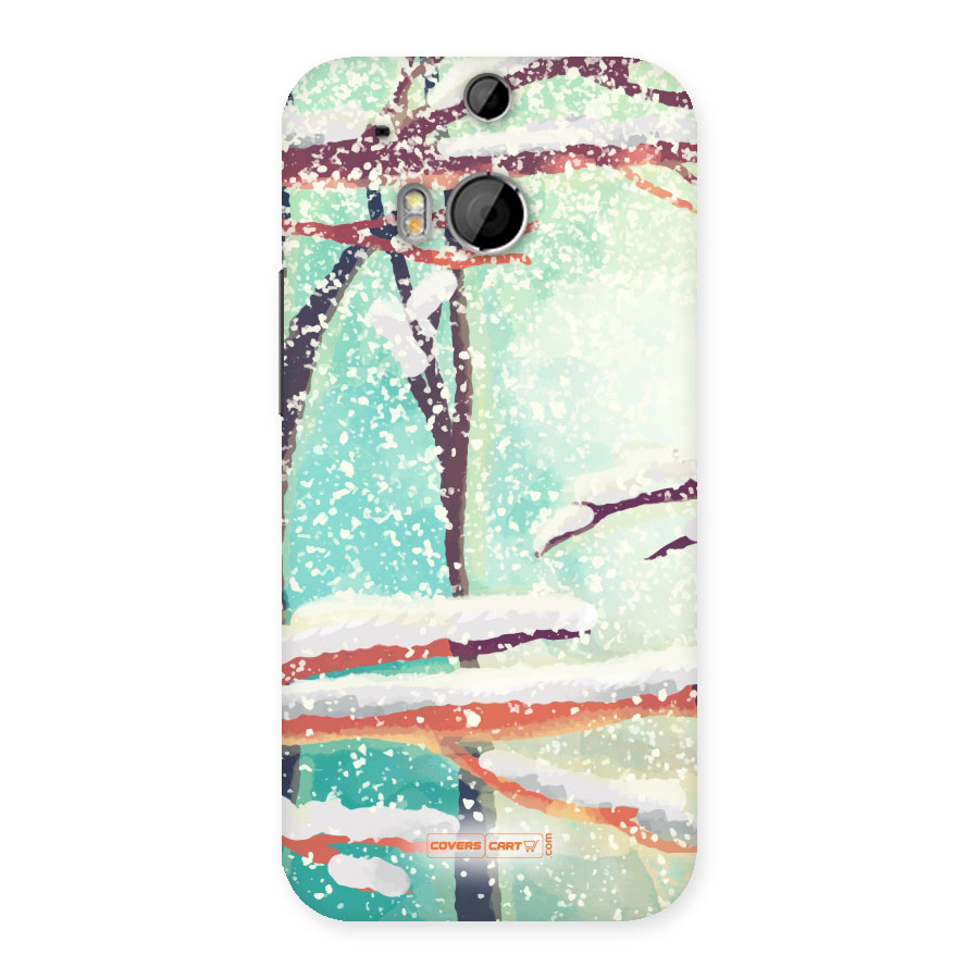 Winter Season Back Case for HTC One M8