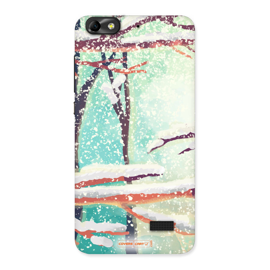 Winter Season Back Case for Honor 4C