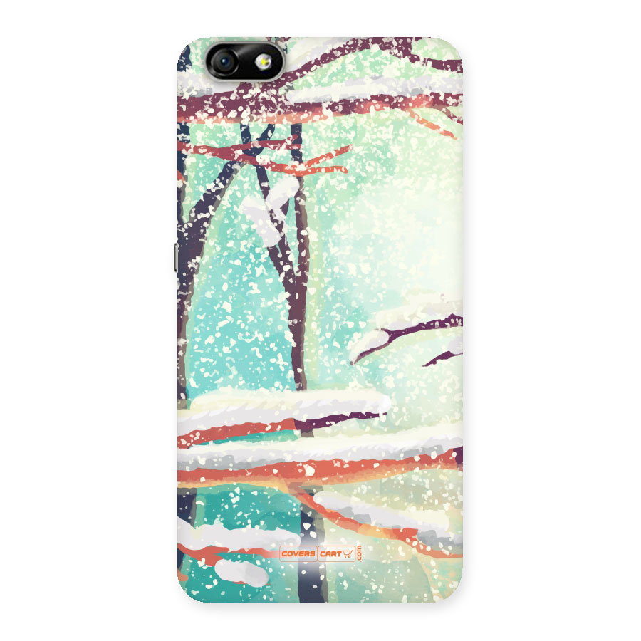 Winter Season Back Case for Honor 4X