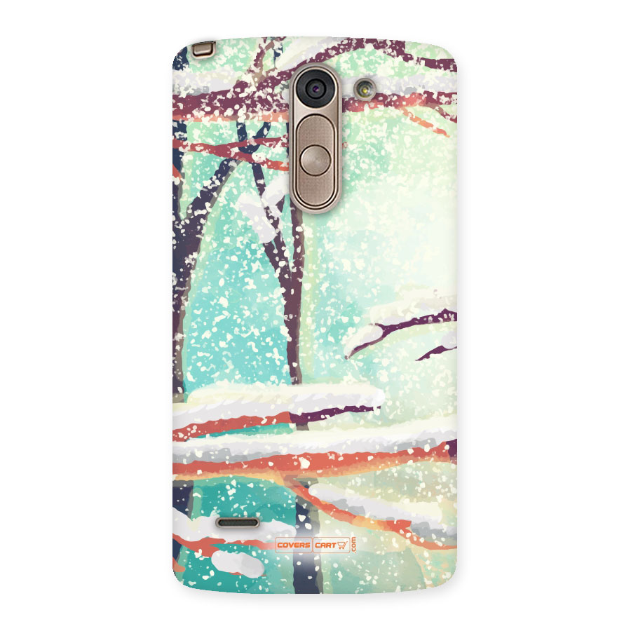 Winter Season Back Case for LG G3 Stylus