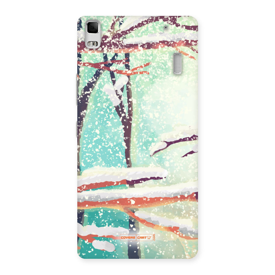 Winter Season Back Case for Lenovo K3 Note
