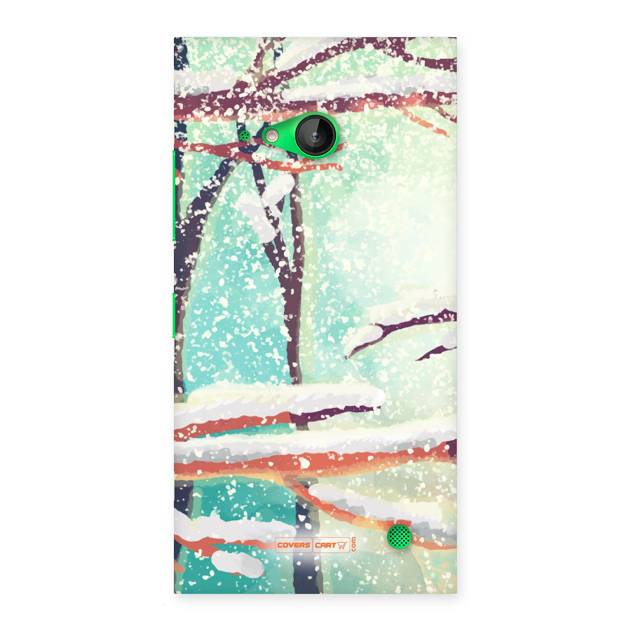 Winter Season Back Case for Lumia 730