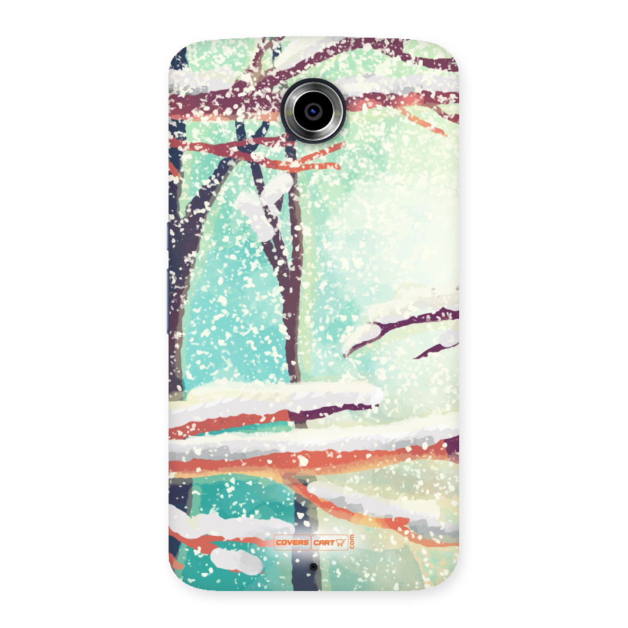 Winter Season Back Case for Nexus 6