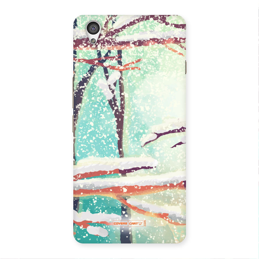 Winter Season Back Case for Oneplus X