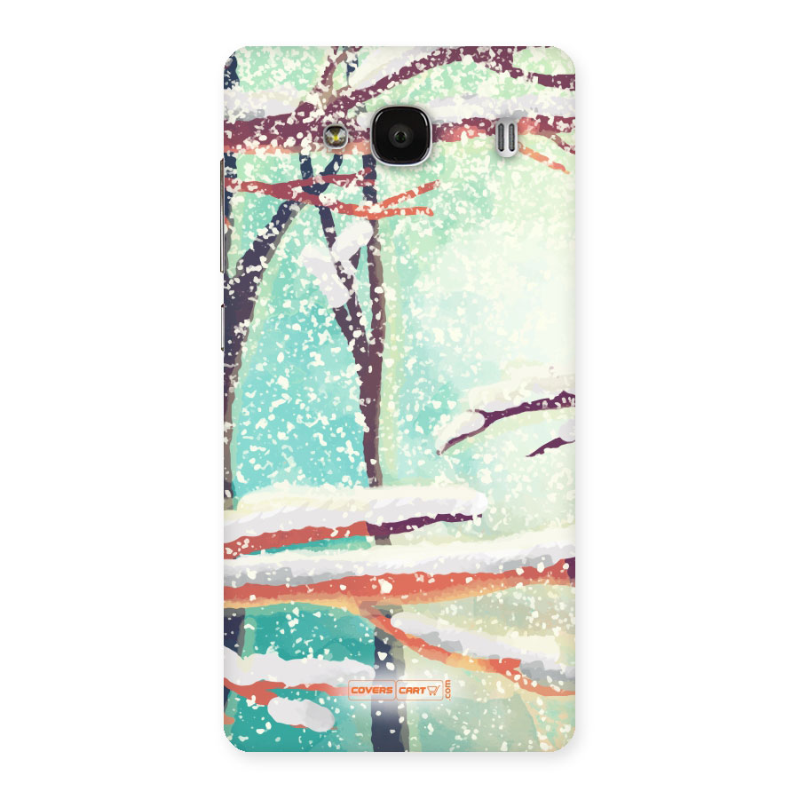 Winter Season Back Case for Redmi 2