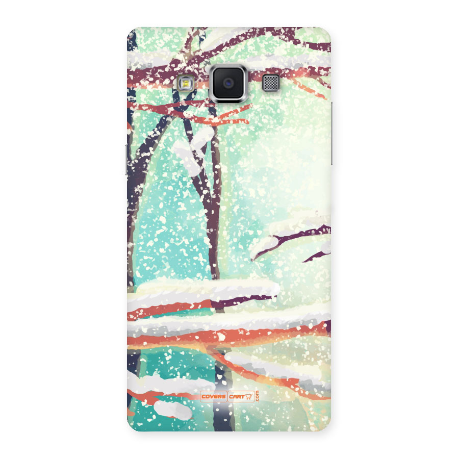 Winter Season Back Case for Samsung Galaxy A5