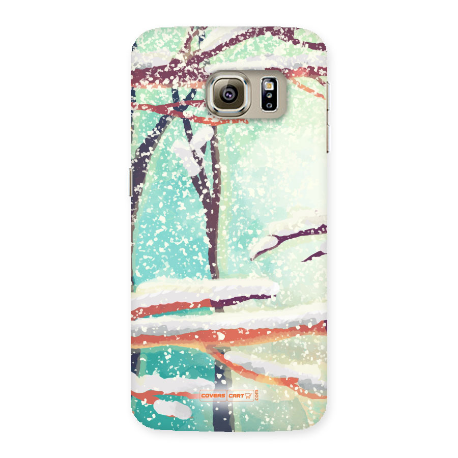 Winter Season Back Case for Samsung Galaxy S6 Edge