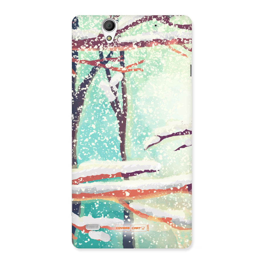 Winter Season Back Case for Sony Xperia C4