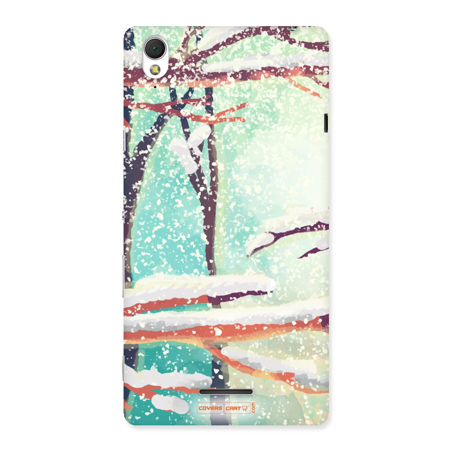 Winter Season Back Case for Sony Xperia T3