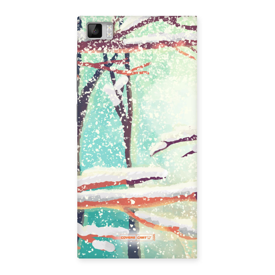 Winter Season Back Case for Xiaomi Mi3