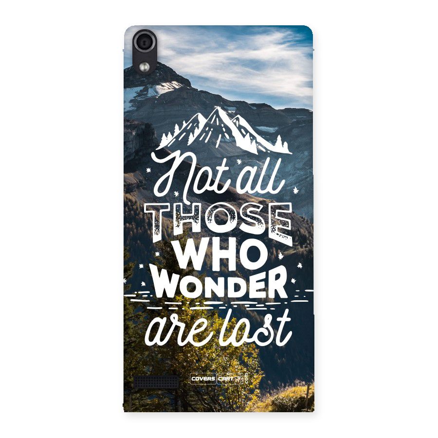 Wonder Lost Back Case for Ascend P6
