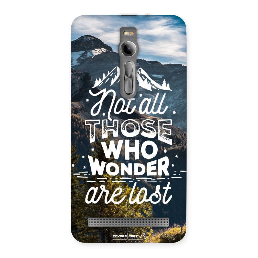 Wonder Lost Back Case for Asus Zenfone 2