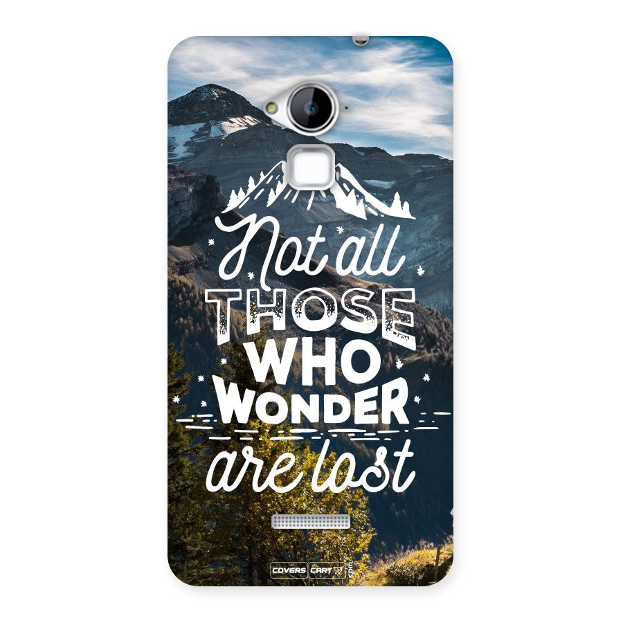 Wonder Lost Back Case for Coolpad Note 3
