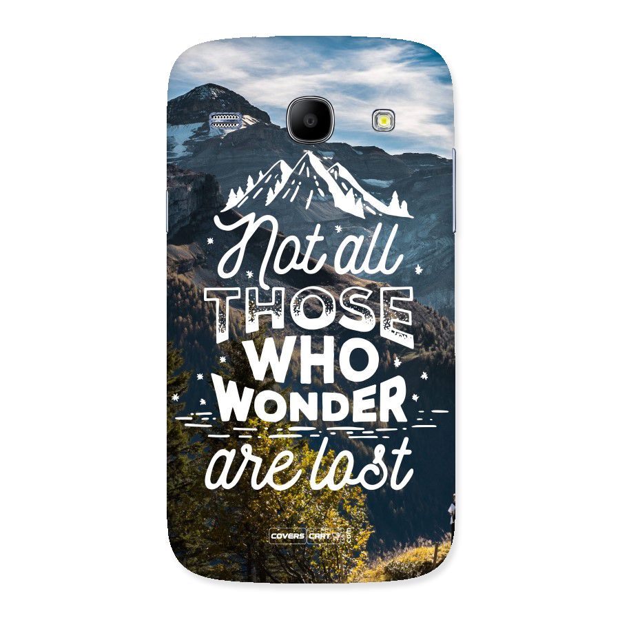 Wonder Lost Back Case for Galaxy Core