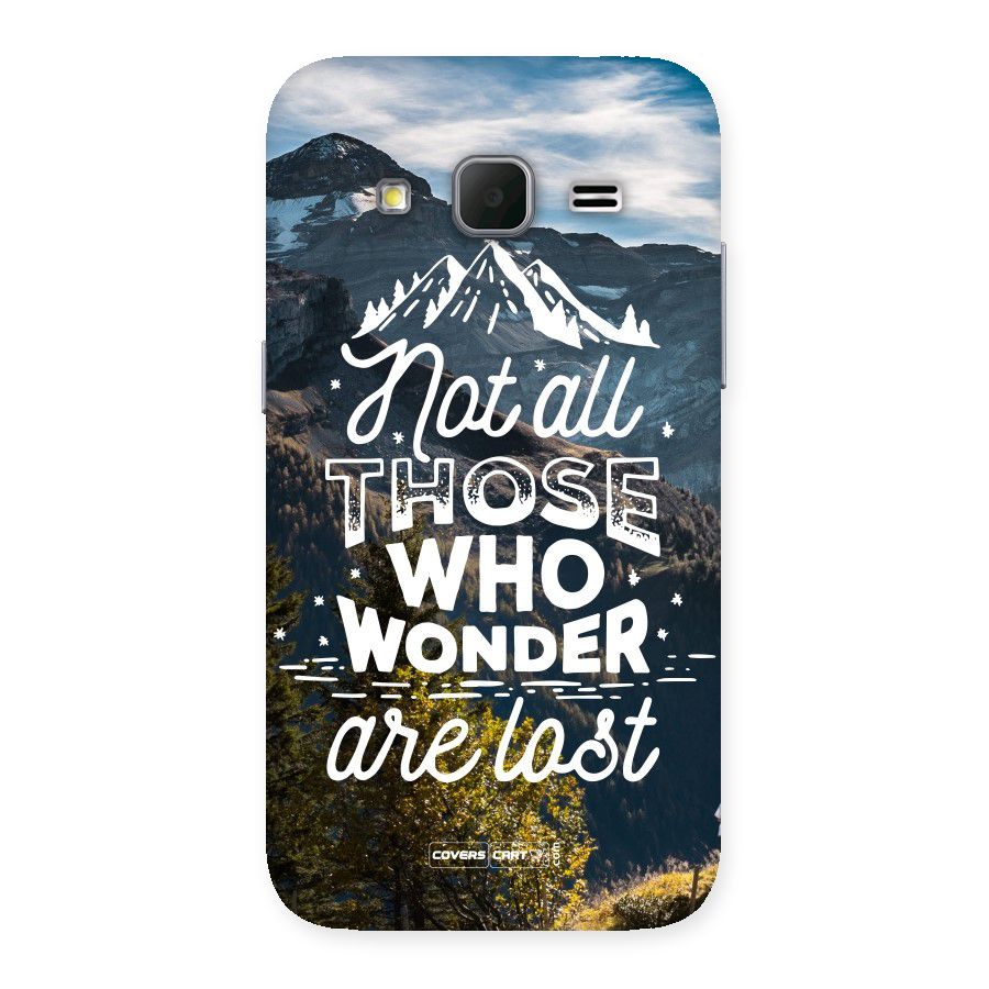 Wonder Lost Back Case for Galaxy Core Prime