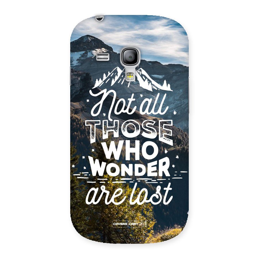 Wonder Lost Back Case for Galaxy S3 Mini