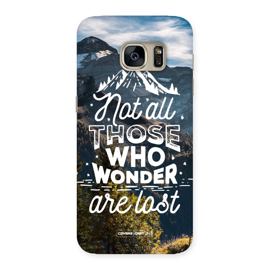 Wonder Lost Back Case for Galaxy S7