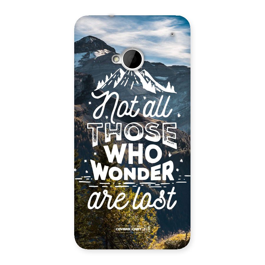 Wonder Lost Back Case for HTC One M7