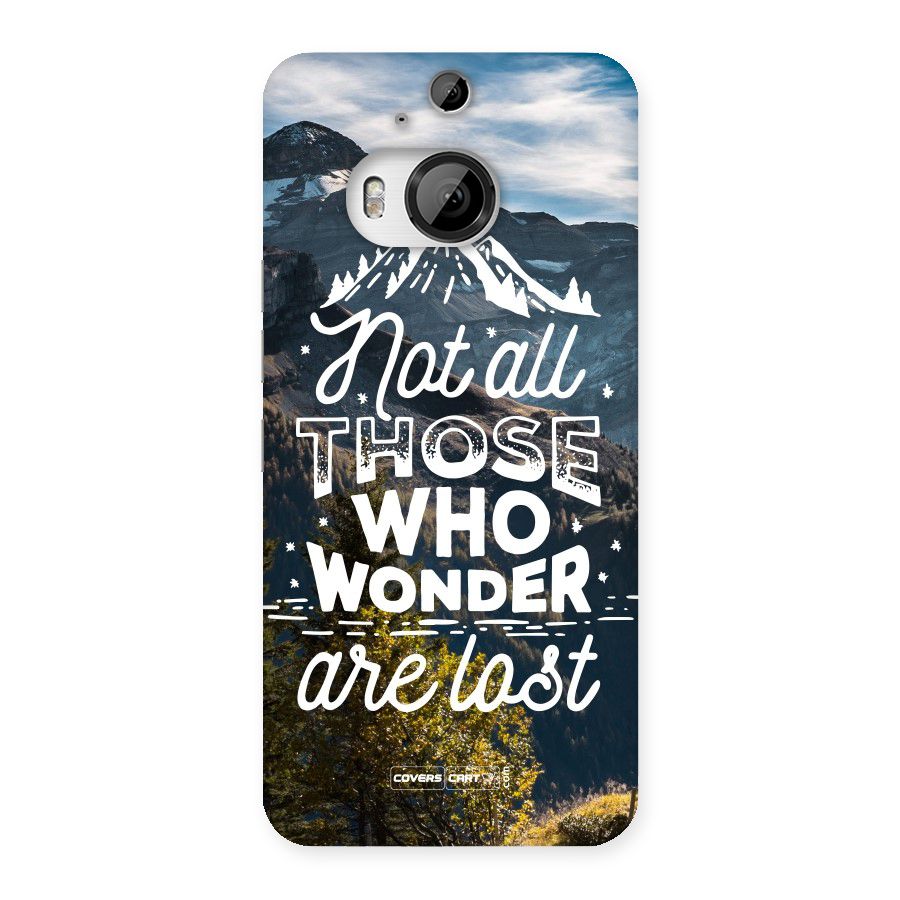 Wonder Lost Back Case for HTC One M9 Plus