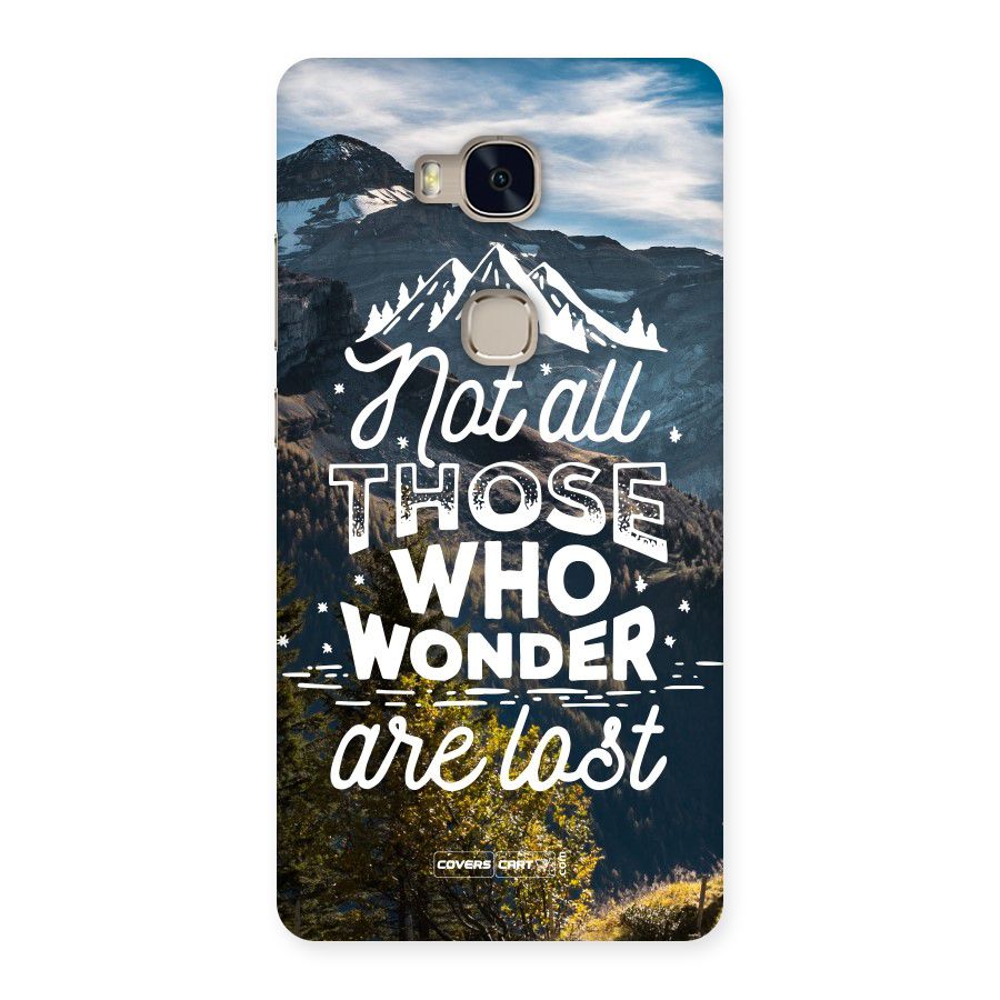 Wonder Lost Back Case for Huawei Honor 5X