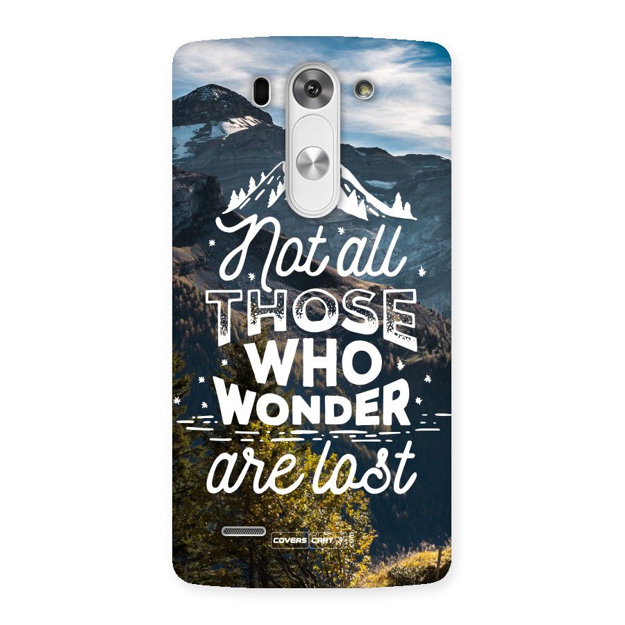 Wonder Lost Back Case for LG G3 Mini