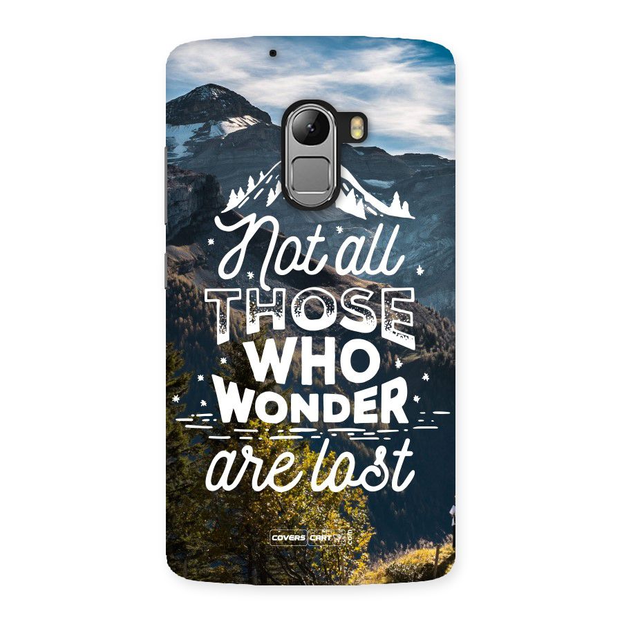 Wonder Lost Back Case for Lenovo K4 Note