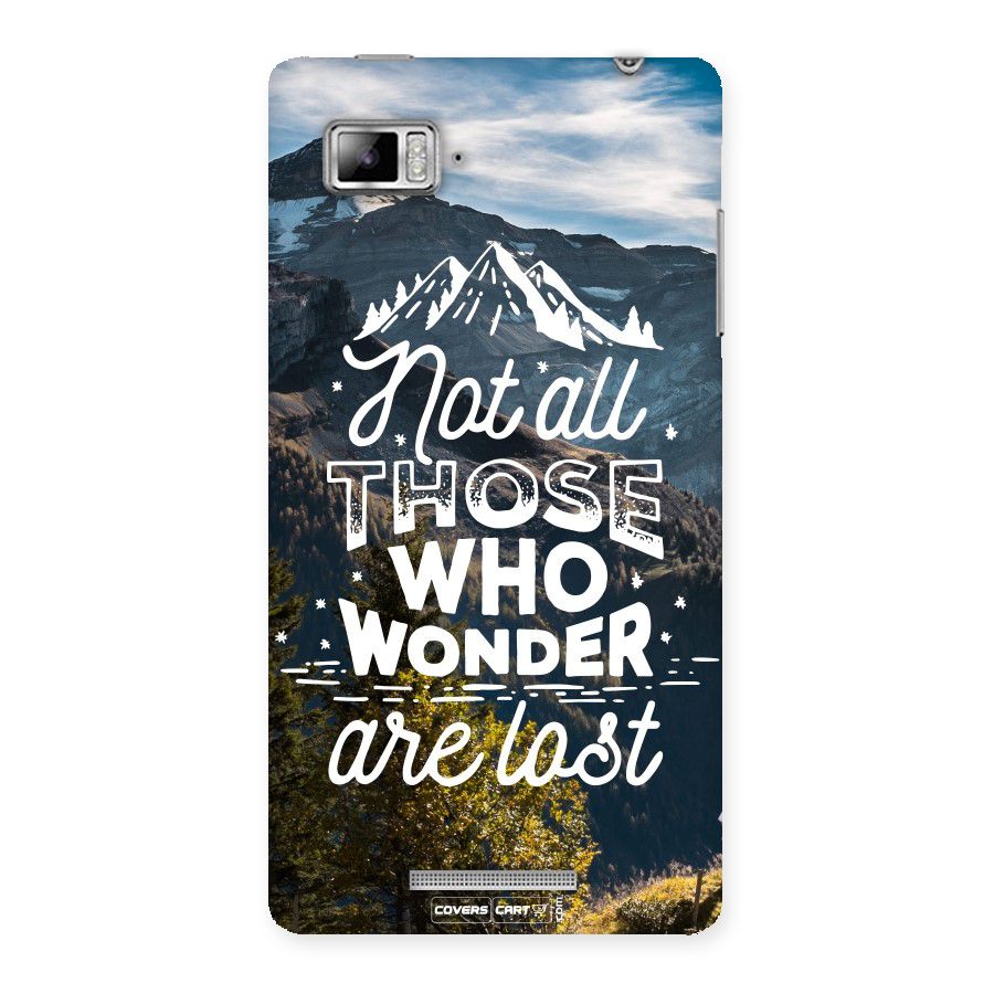Wonder Lost Back Case for Lenovo Vibe Z K910