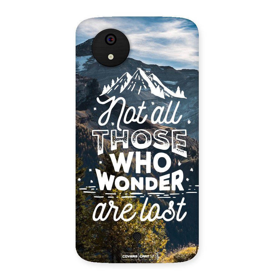 Wonder Lost Back Case for Micromax Canvas A1