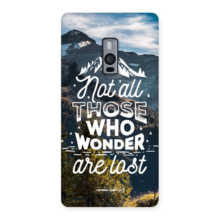 Wonder Lost Back Case for OnePlus Two