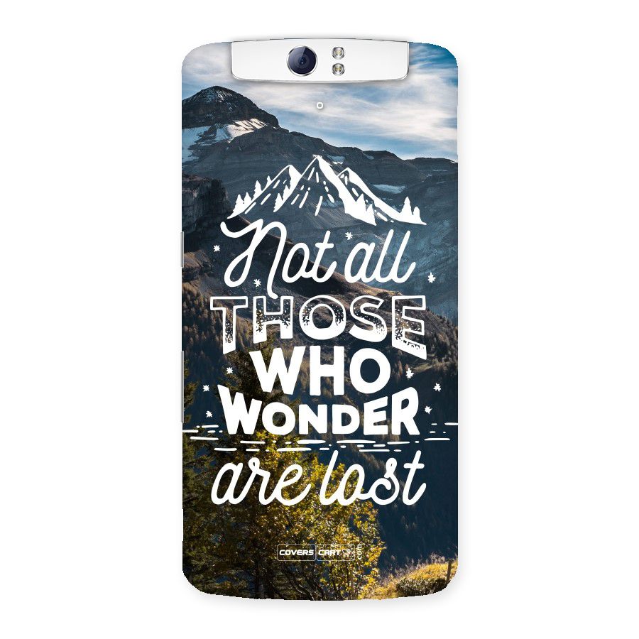 Wonder Lost Back Case for Oppo N1