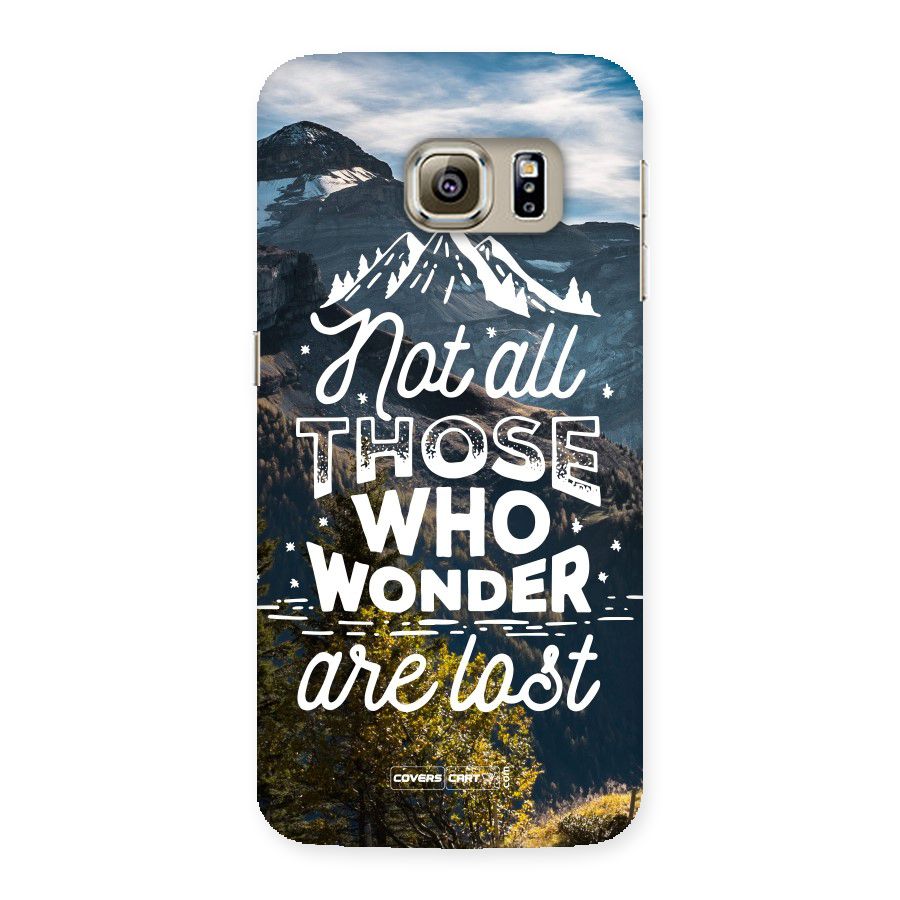 Wonder Lost Back Case for Samsung Galaxy S6 Edge