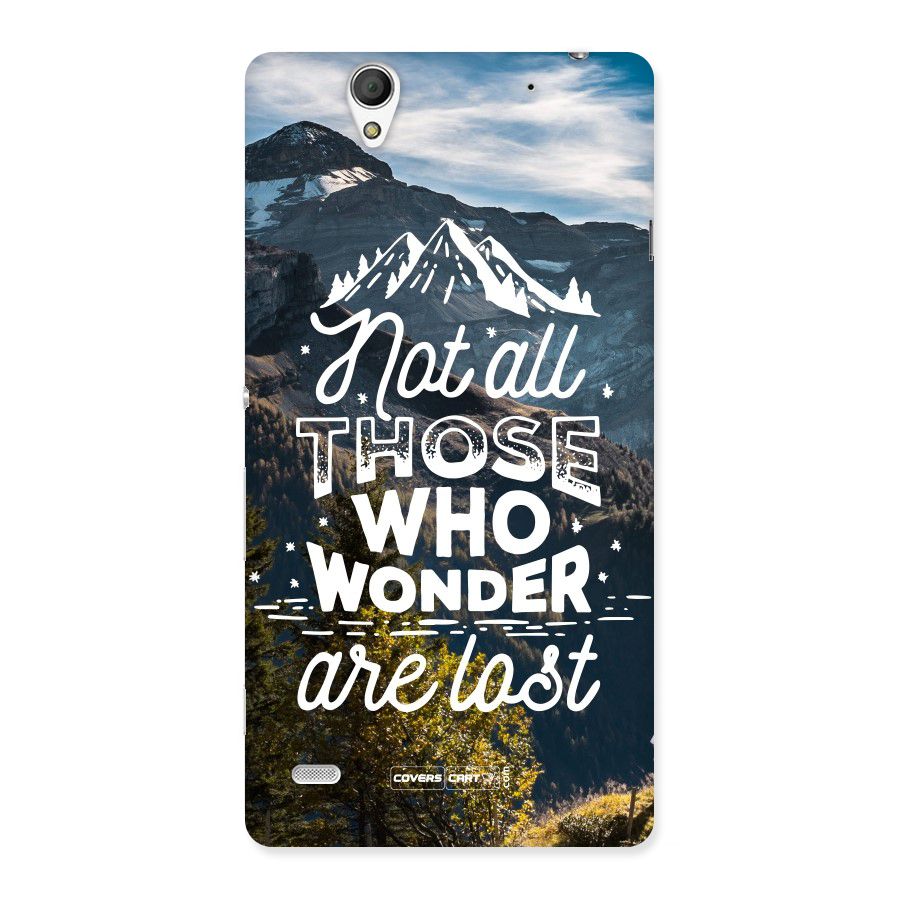 Wonder Lost Back Case for Sony Xperia C4