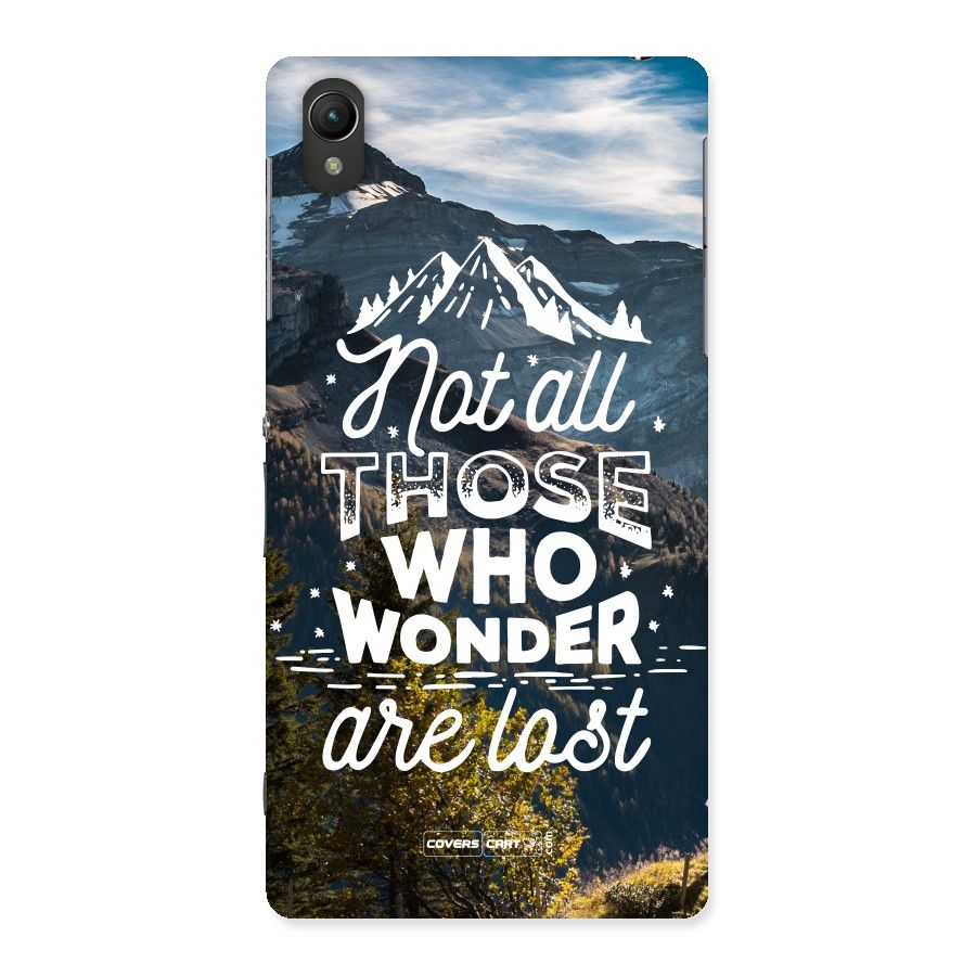 Wonder Lost Back Case for Sony Xperia Z2