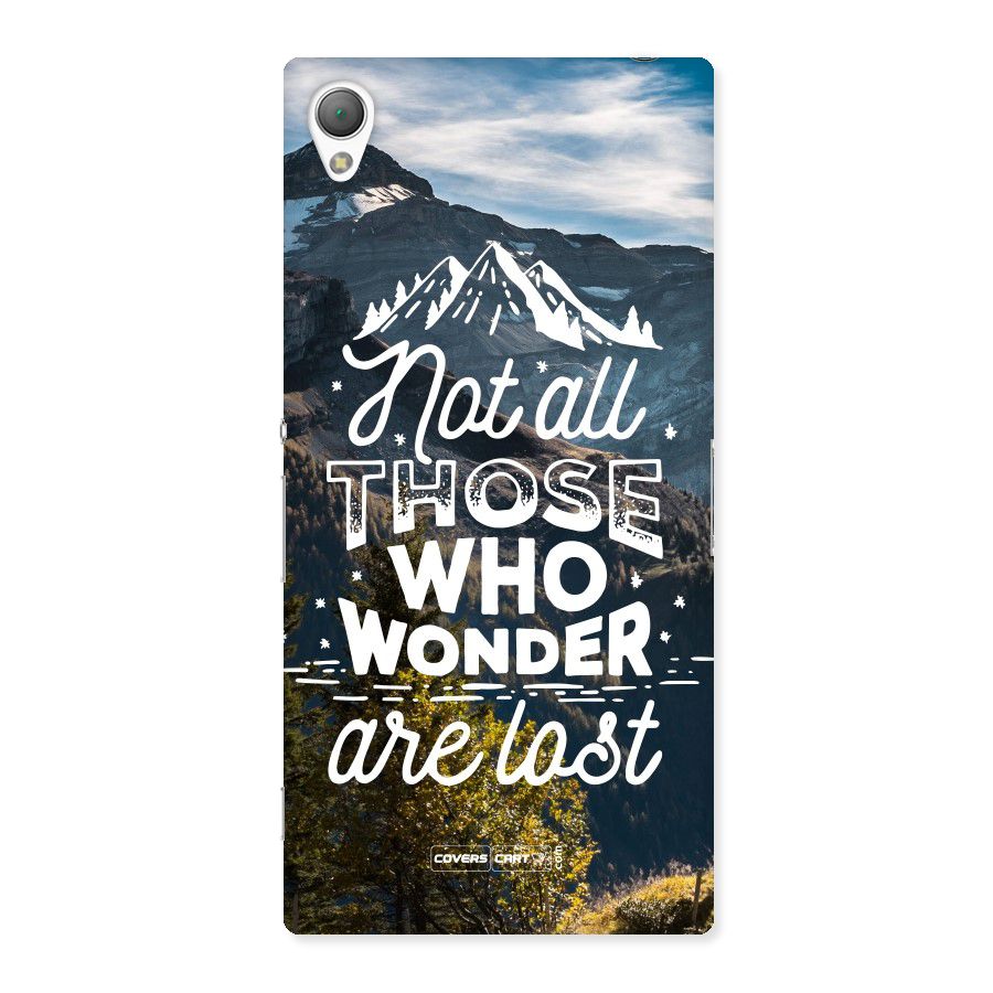 Wonder Lost Back Case for Sony Xperia Z3