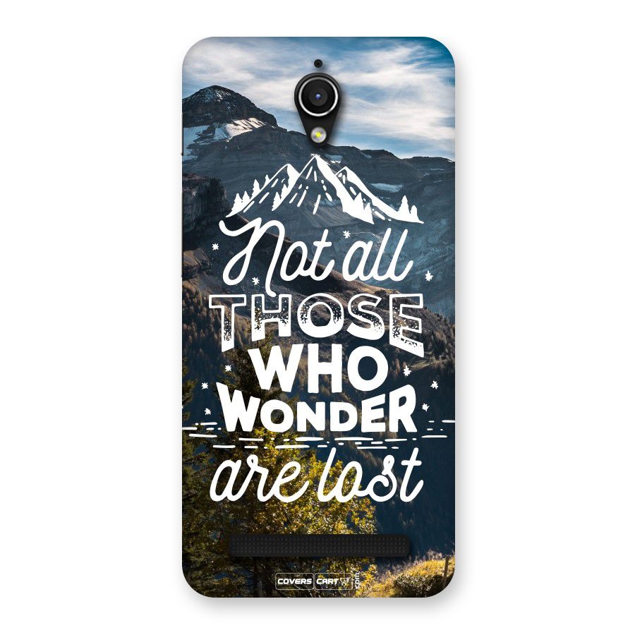 Wonder Lost Back Case for Zenfone Go