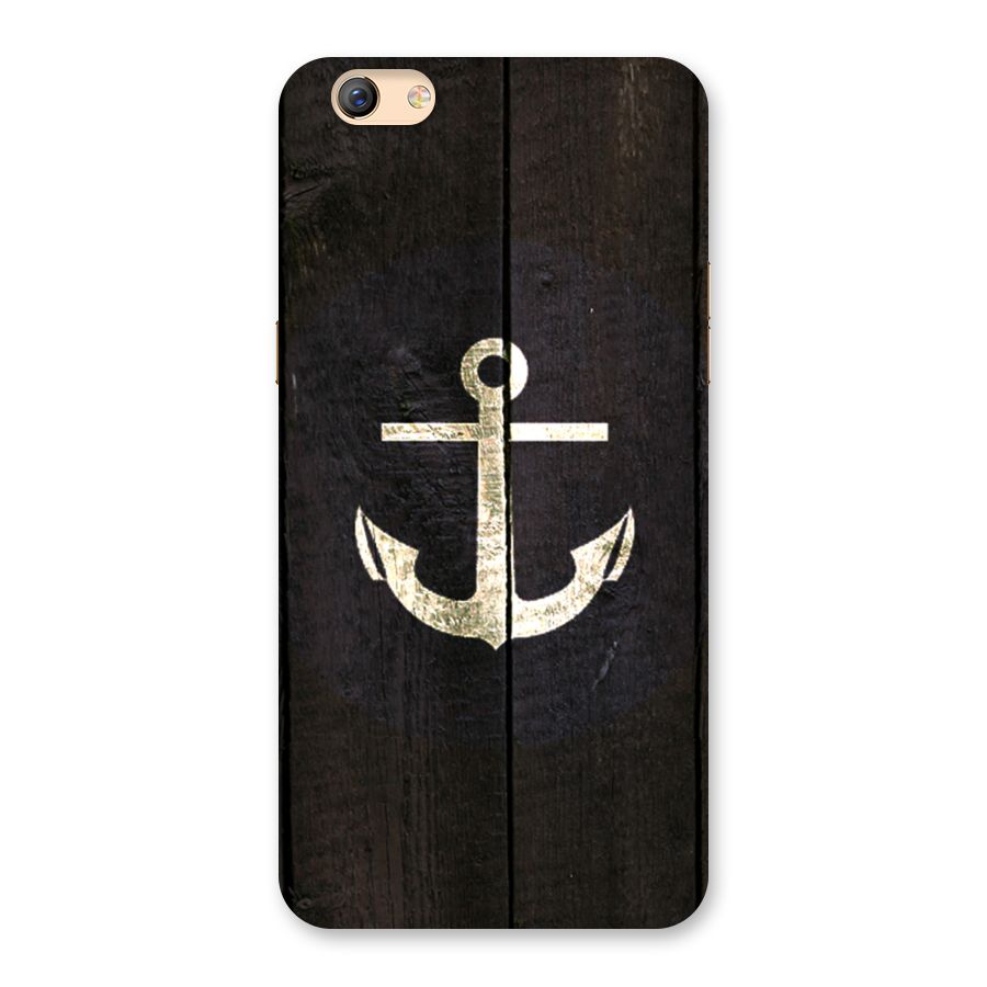 Wood Anchor Back Case for Oppo F3 Plus