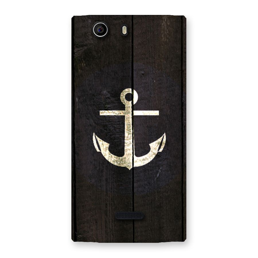 Wood Anchor Back Case for Canvas Nitro 2 E311