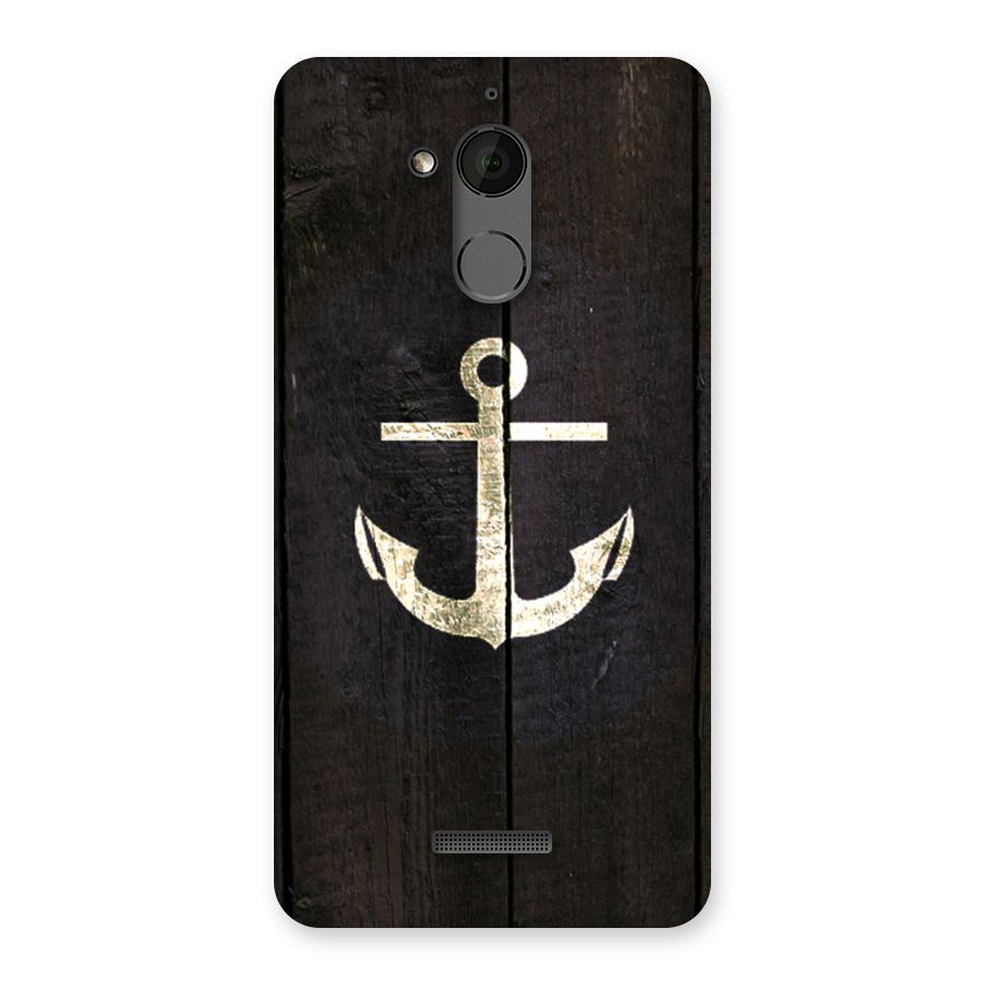 Wood Anchor Back Case for Coolpad Note 5
