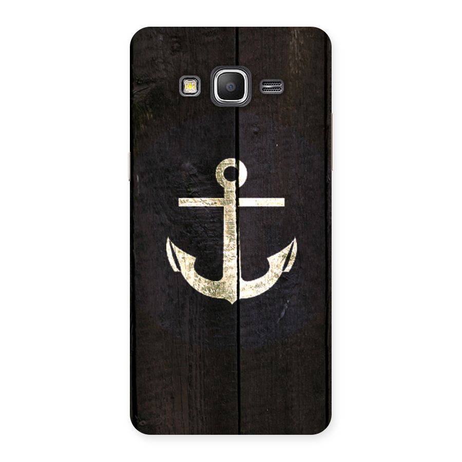 Wood Anchor Back Case for Galaxy Grand Prime