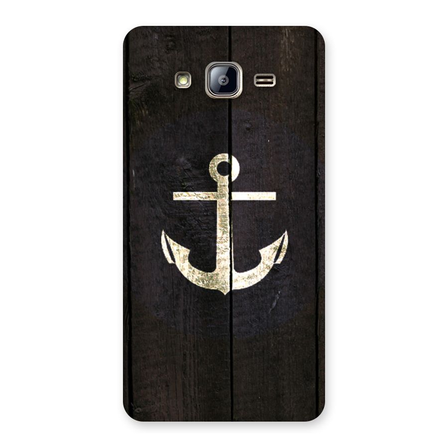 Wood Anchor Back Case for Galaxy On5