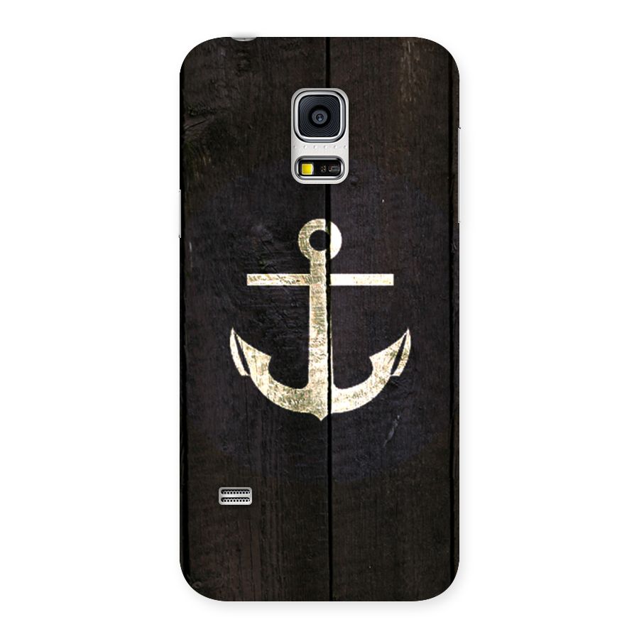 Wood Anchor Back Case for Galaxy S5 Mini