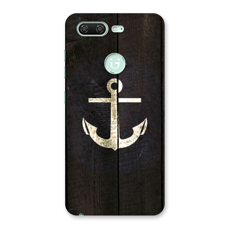 Wood Anchor Back Case for Gionee S10