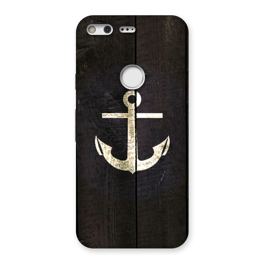 Wood Anchor Back Case for Google Pixel