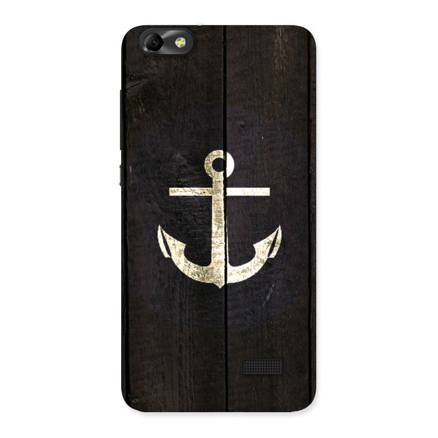 Wood Anchor Back Case for Honor 4C