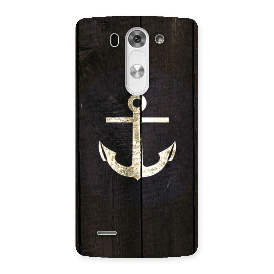 Wood Anchor Back Case for LG G3 Beat