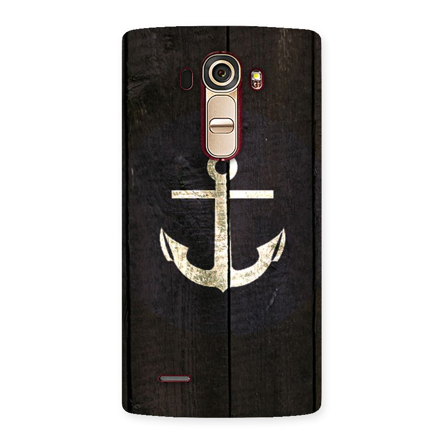 Wood Anchor Back Case for LG G4