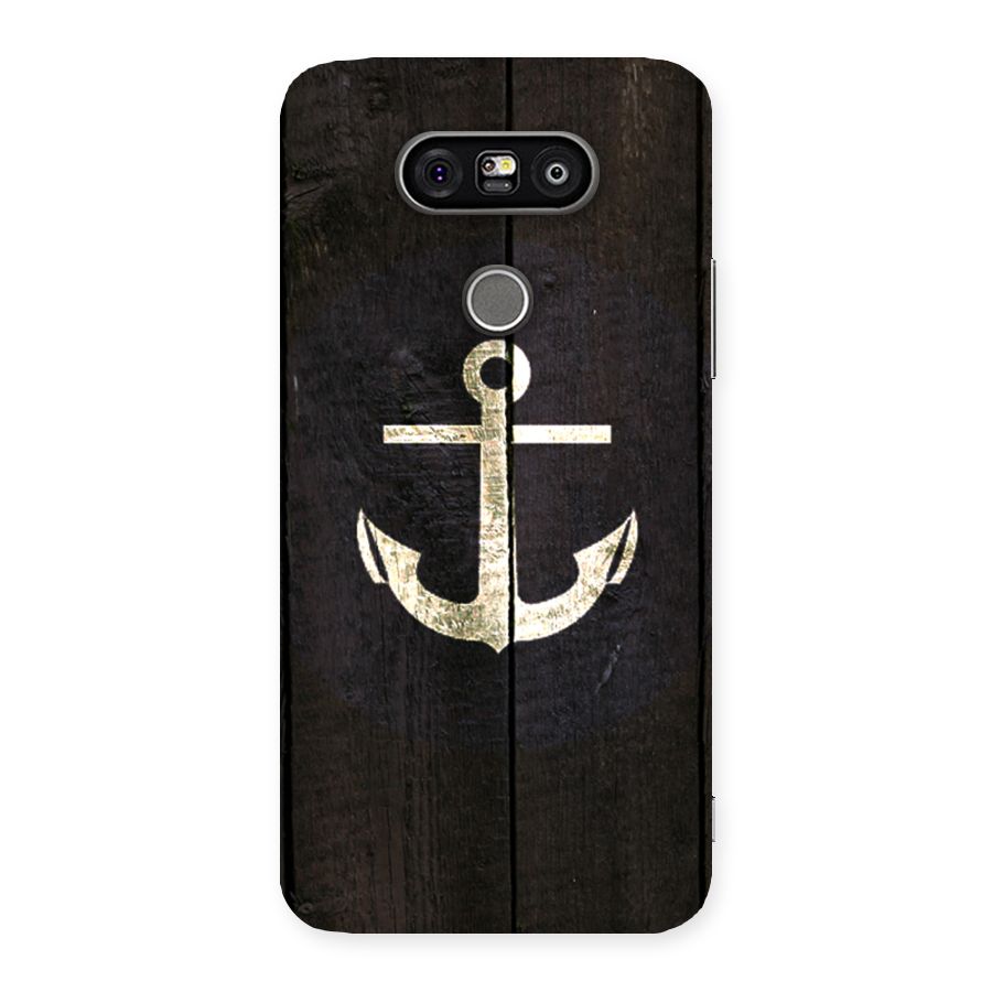 Wood Anchor Back Case for LG G5