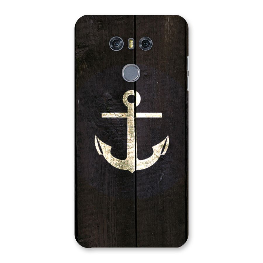 Wood Anchor Back Case for LG G6