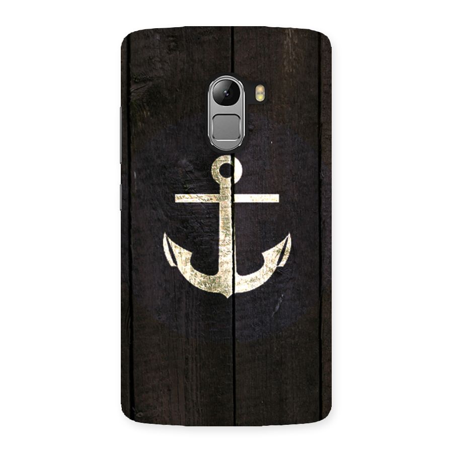 Wood Anchor Back Case for Lenovo K4 Note
