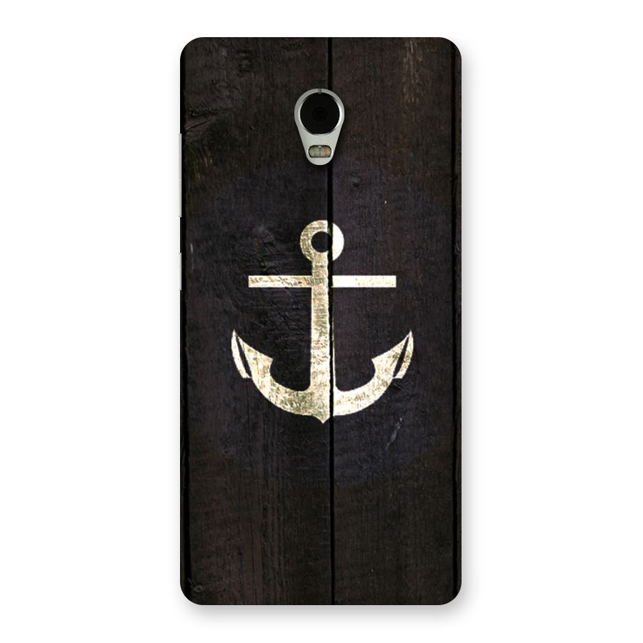 Wood Anchor Back Case for Lenovo Vibe P1